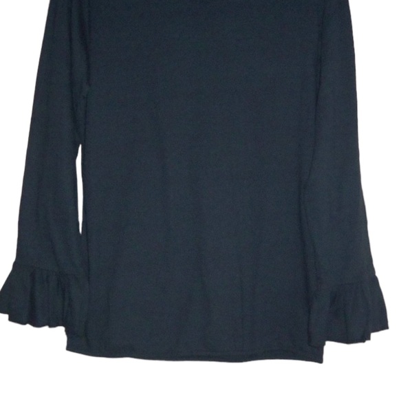 STUDIO II Black Keyhole Top Shirt - Women’s 1X/ L NWOT - Picture 6 of 10